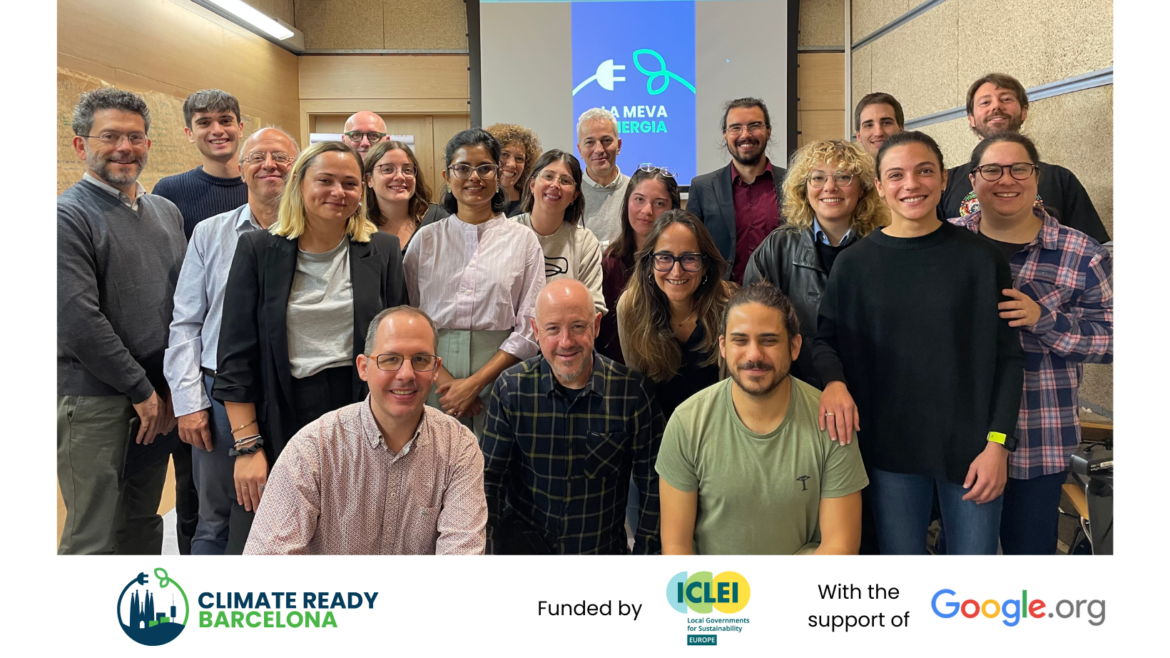 ICLEI visita Barcelona para conocer los avances de Climate Ready BCN y el uso de nuevas tecnologías para prevenir y adaptarse al Cambio Climático