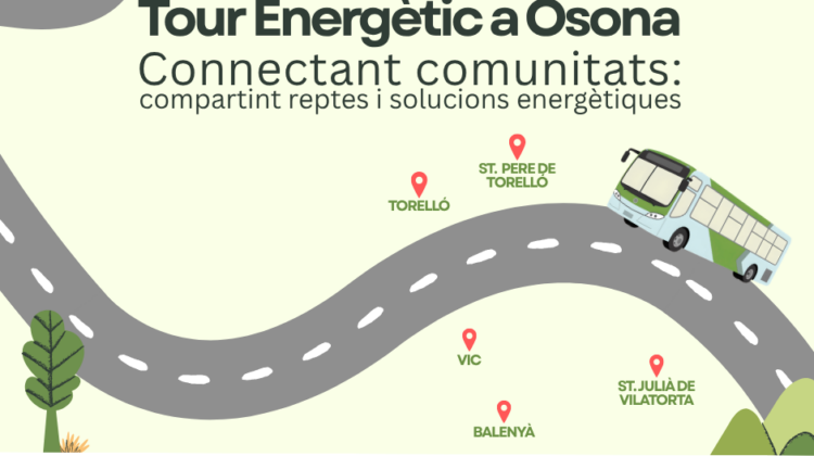 ¿Eres una comunidad energética? Participa en el Tour energético de Osona el próximo 24 de Octubre